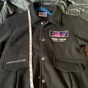 Trash Talk After Dark Black Field Jacket Size S